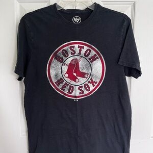 47 Men's Black Boston Red Sox T-Shirt